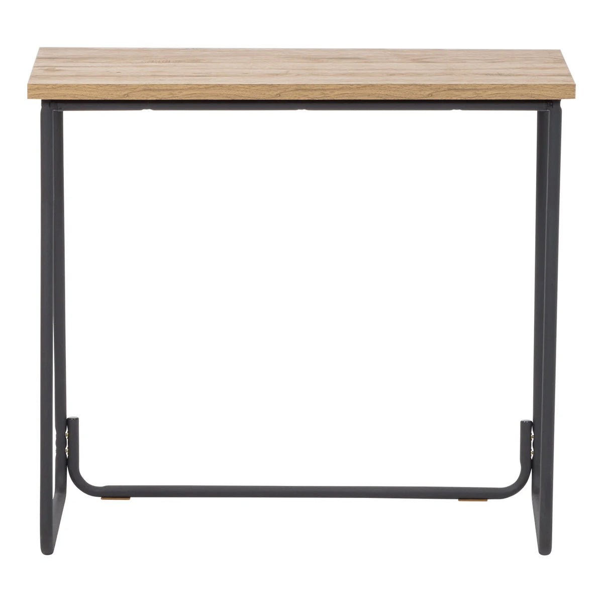 Modern Computer Office Desk with Matte Black Steel Frame A4179