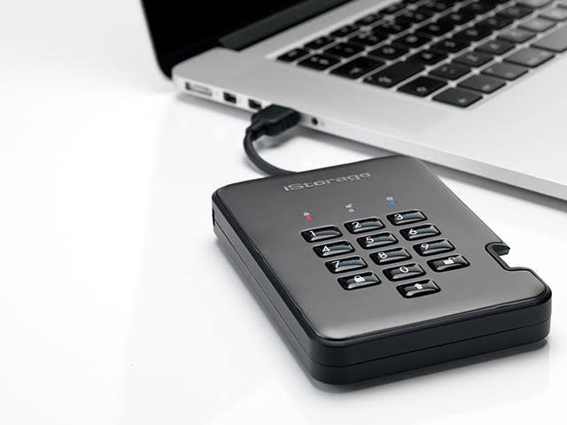 1TB Hardware Encrypted Portable Hard Drive Y49234