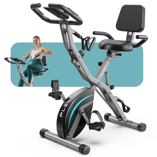 5 IN 1 Folding Exercise Bike with 6.6 LBS Flywheel Y4585
