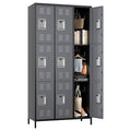 Metal Locker with 9 Doors T135