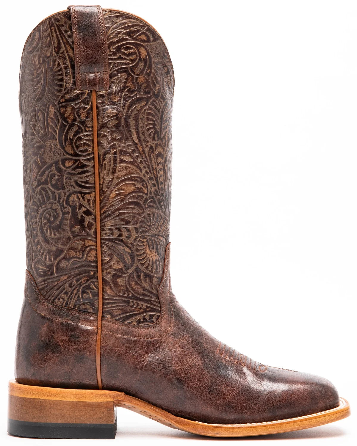 Broad Brown Cowboy Performance Boot P76656