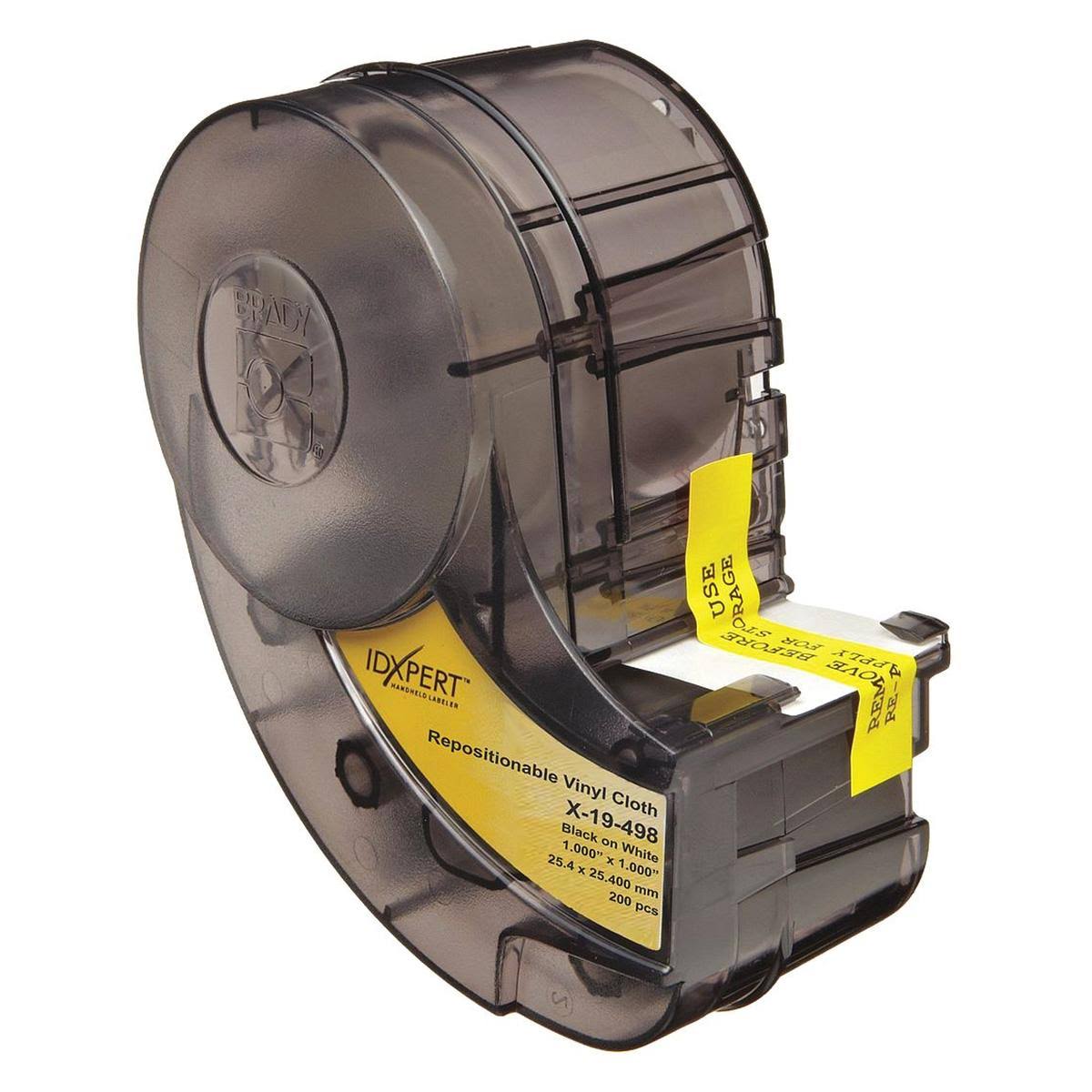 Black/White Vinyl Cartridge Label Z442