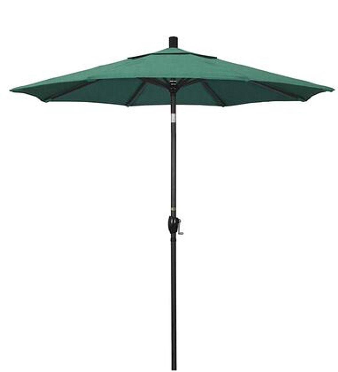 7.5 Ft Black Pole Umbrella H217