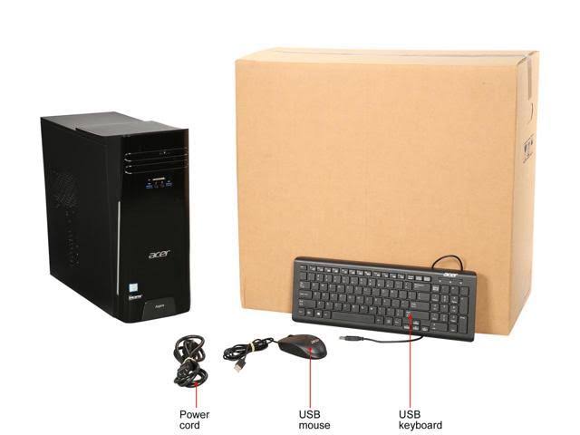 Acer Aspire TC Desktop Intel Core i3 8GB Ram 1TB HDD Windows 10 Home J488