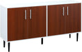 Natural Sideboard Buffet with Adjustable Shelves K909024