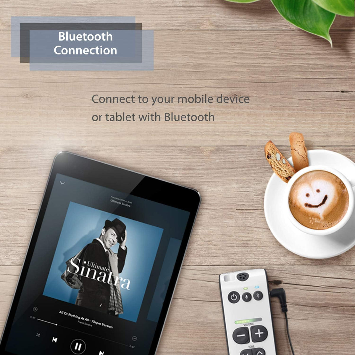 Personal Sound Amplifier with Headphones Y7707