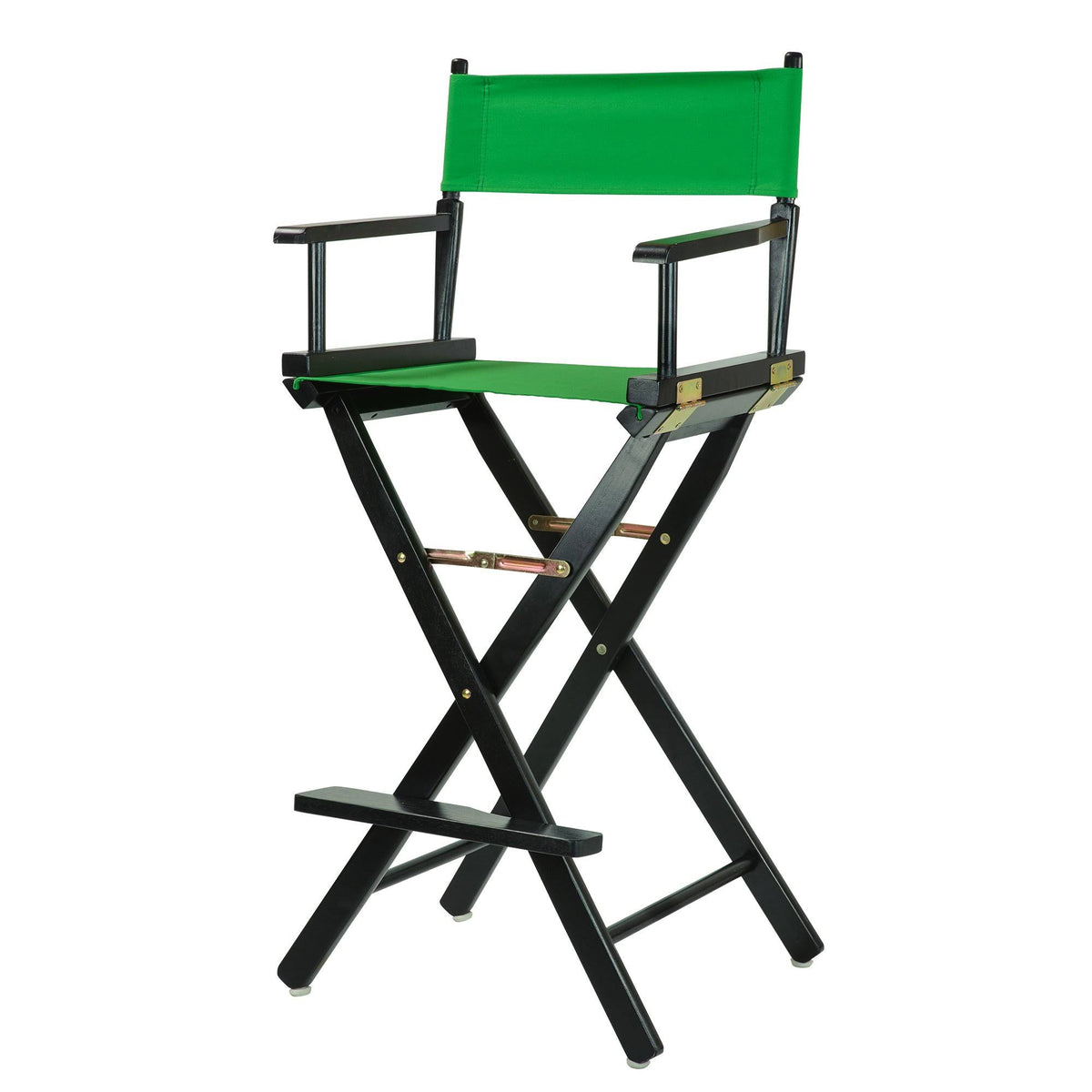 Director's Chair Black Frame Green Canvas F7213