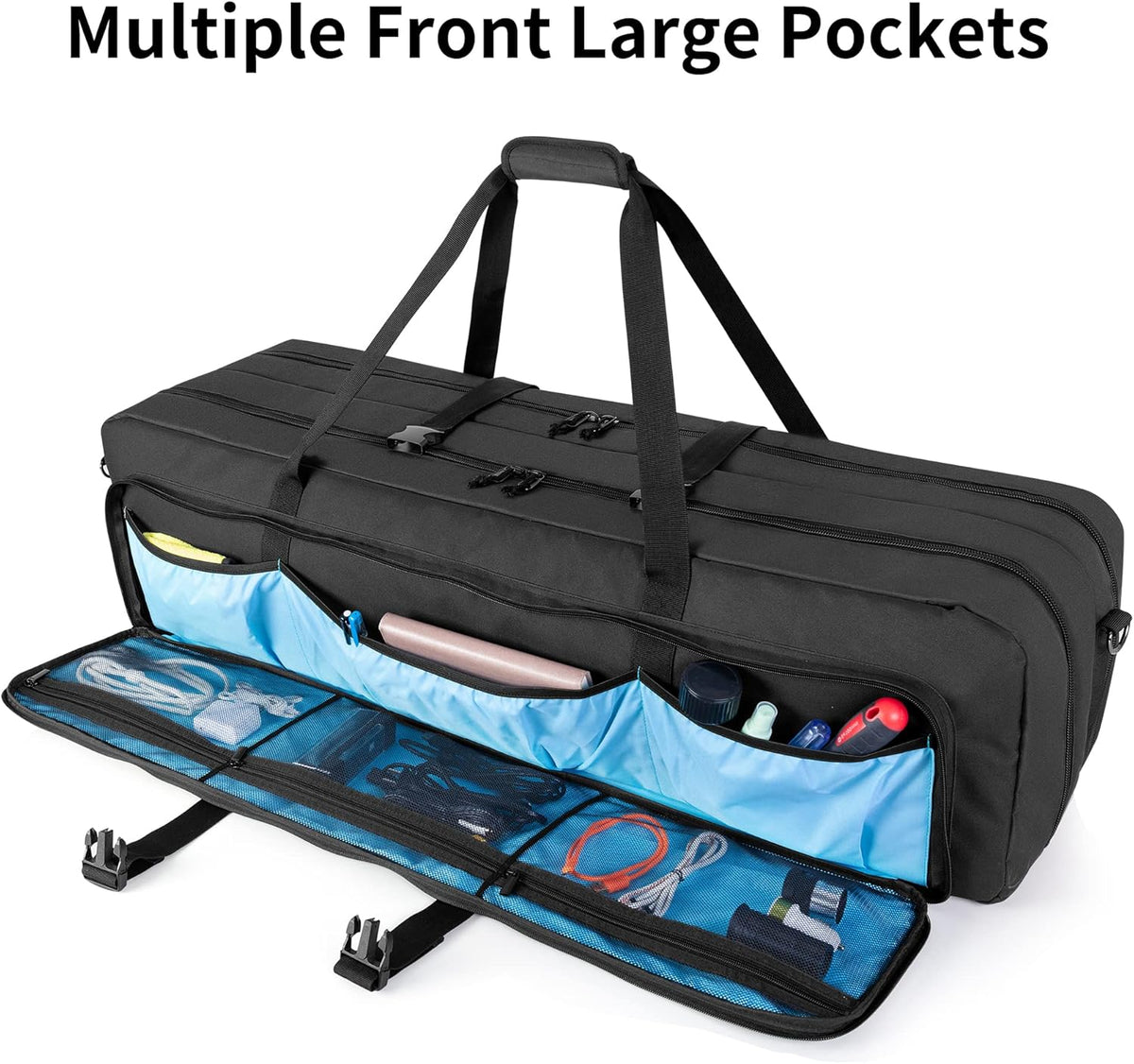 Double-Layer Padded Telescope Case with Accessories Bag K86216