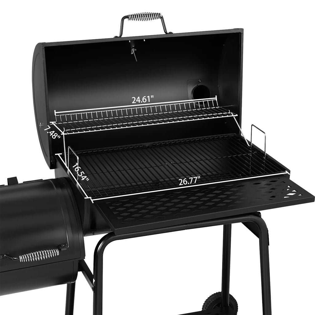 Charcoal Grill with Offset Smoker N671951