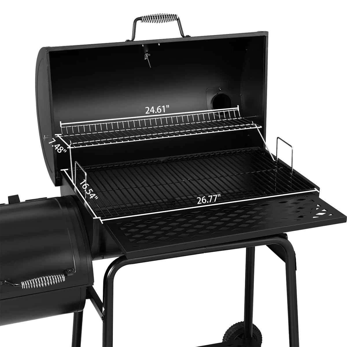 Charcoal Grill with Offset Smoker N671951
