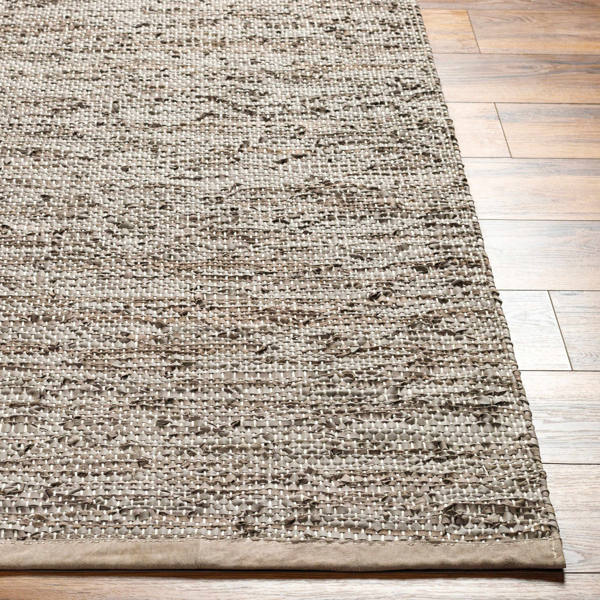 Gray Orange Brown 2' x 3' Area Rug I5888