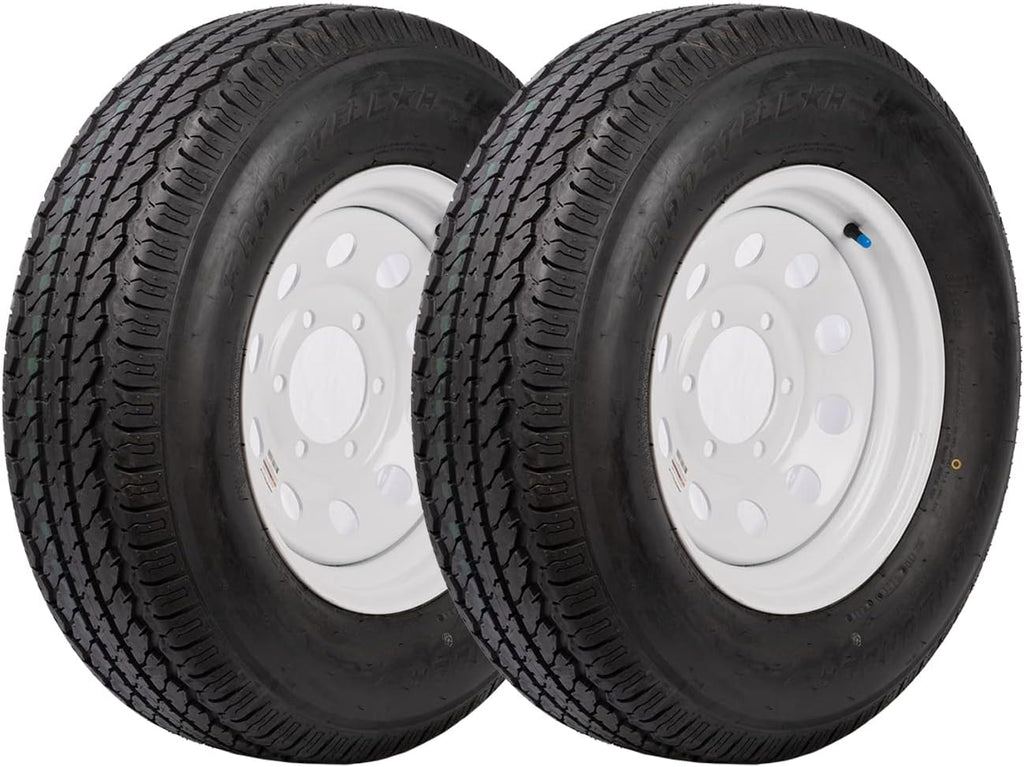 ST225/75R15 White Trailer Tire (2) U680