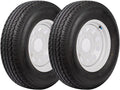 ST225/75R15 White Trailer Tire (2) U680