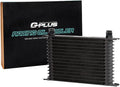 15 Row An-10 Aluminum Oil Cooler Black Pack of 2 L215