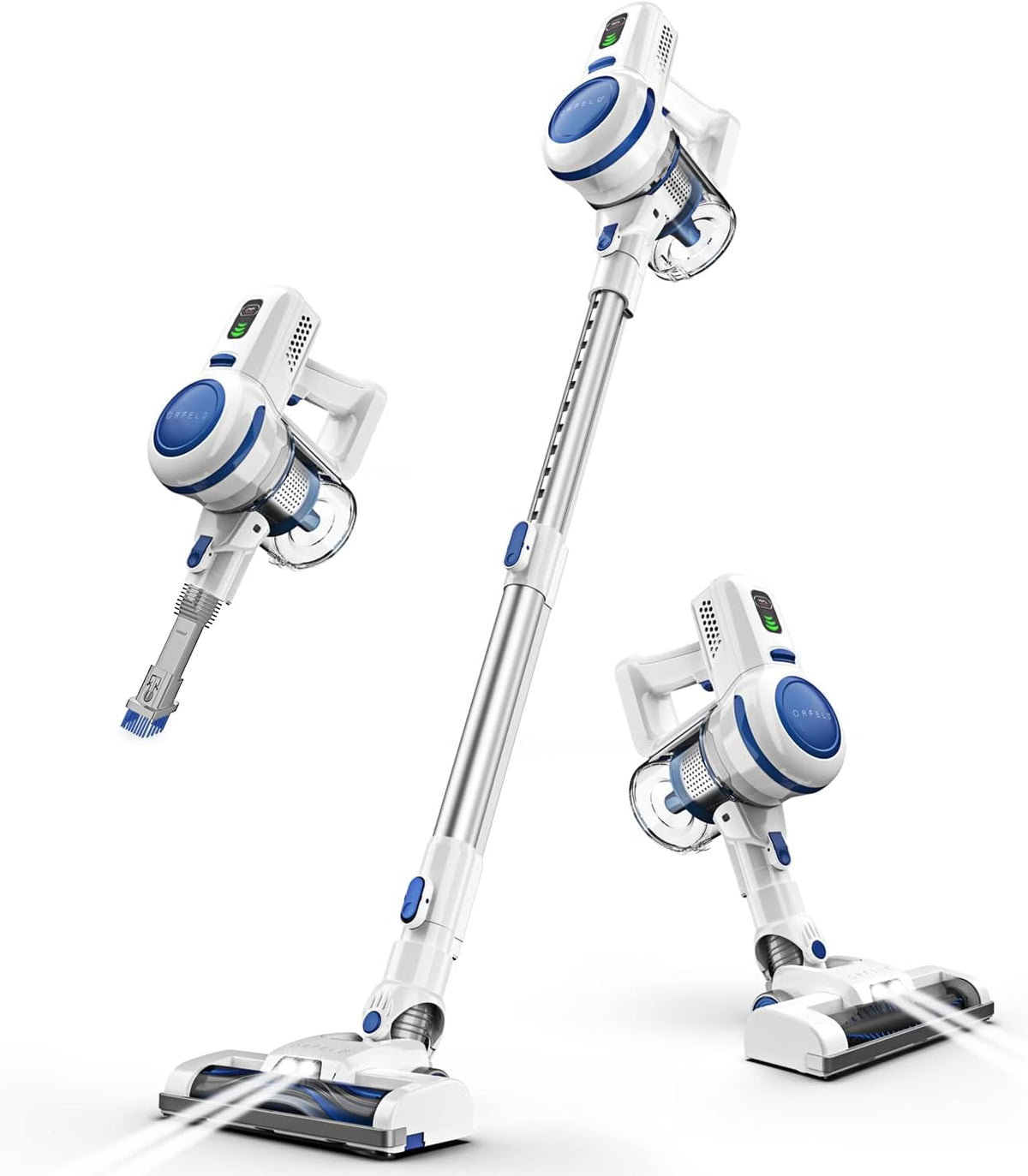 Cordless Stick Vacuum Cleaner with Detachable Battery R612303
