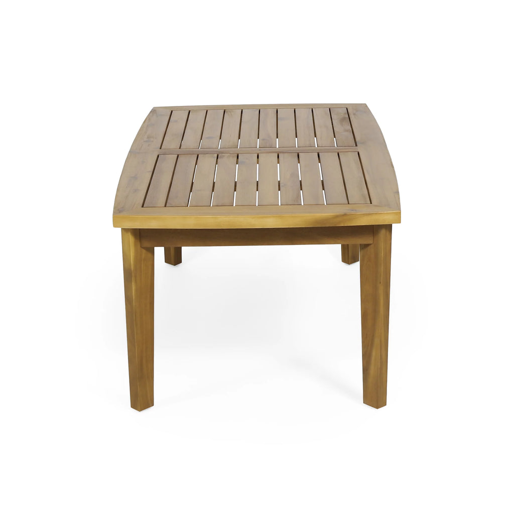 Acacia Wood Rectangular Coffee Table F87052