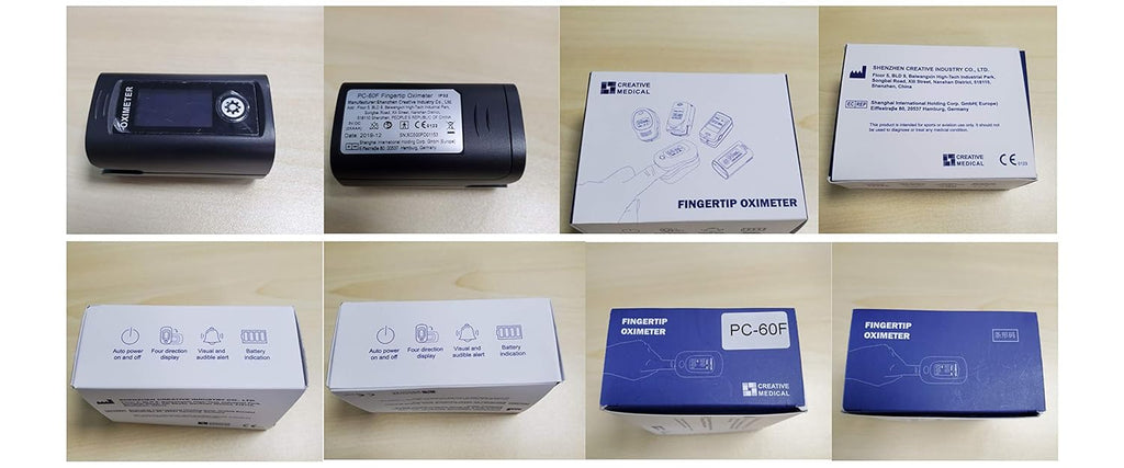 Bluetooth Fingertip Pulse Oximeter with Carry Bag U584