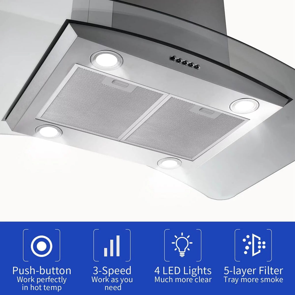 36 inch Kitchen Range Hood S3250