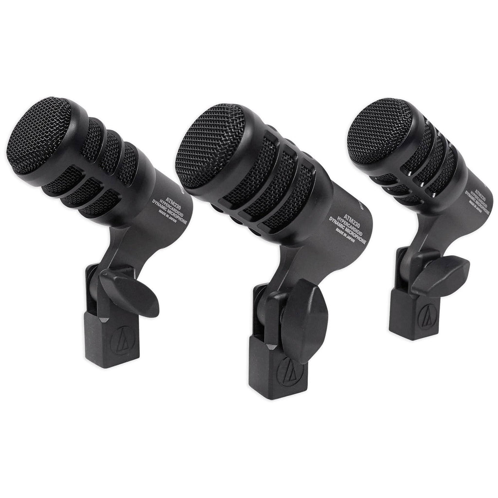 3-Pack Hypercardioid Dynamic Instrument Microphone B6218