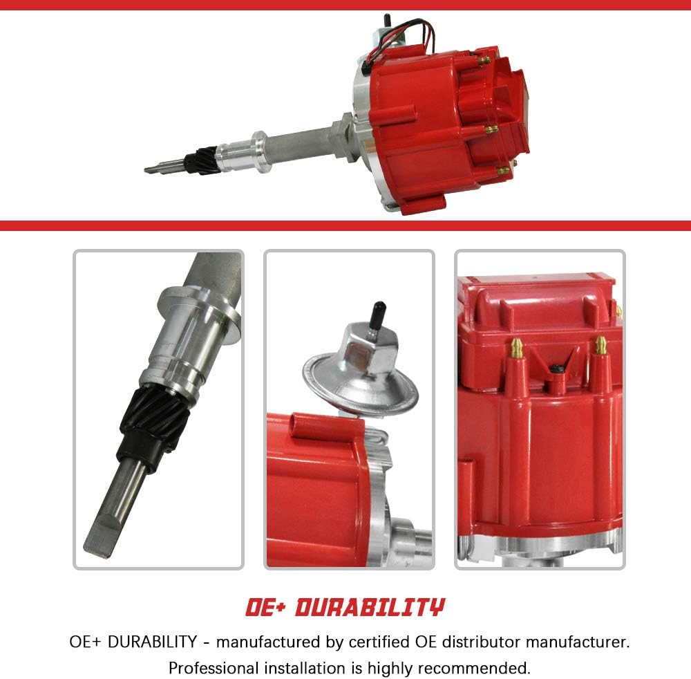 Ignition Distributor with Red Cap Pack of 2 A5540