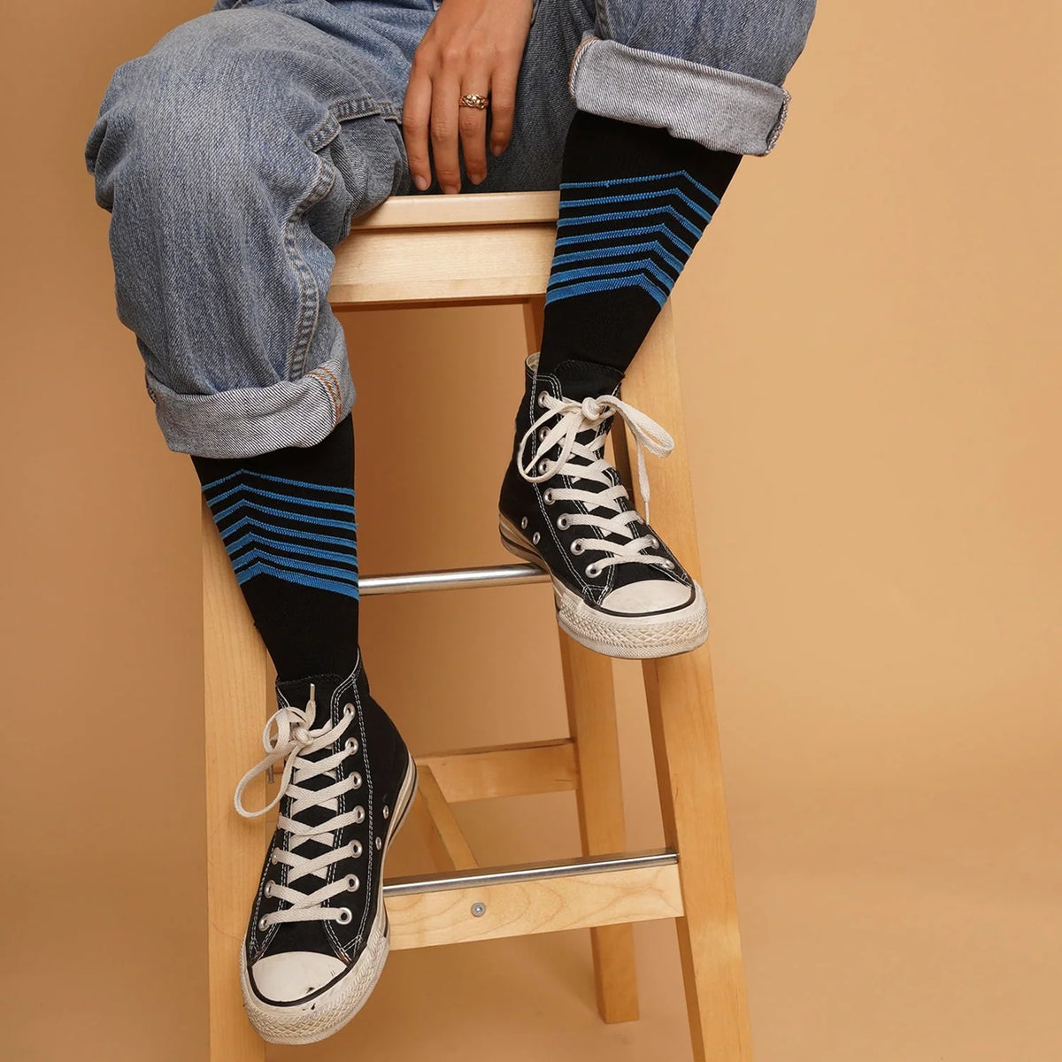 6-Pair Knee High Sport Compression Socks N8691