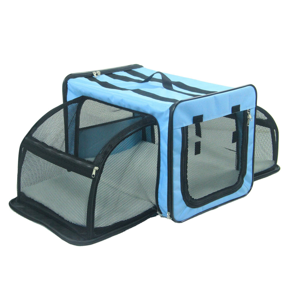 Khaki Small Folding Wire Pet Crate K13300