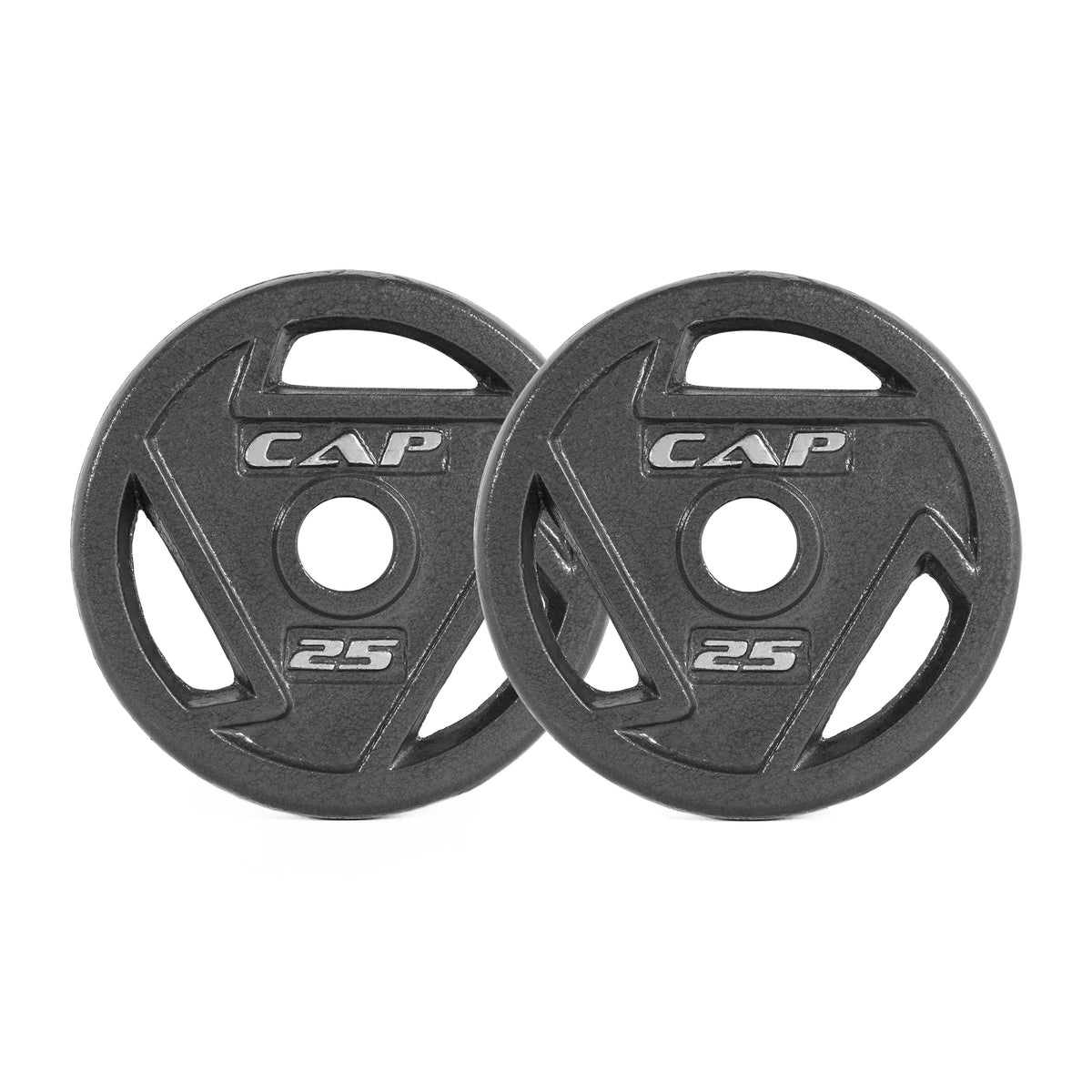 Black Olympic Grip Plate Set, 5 lb x 2 N639046