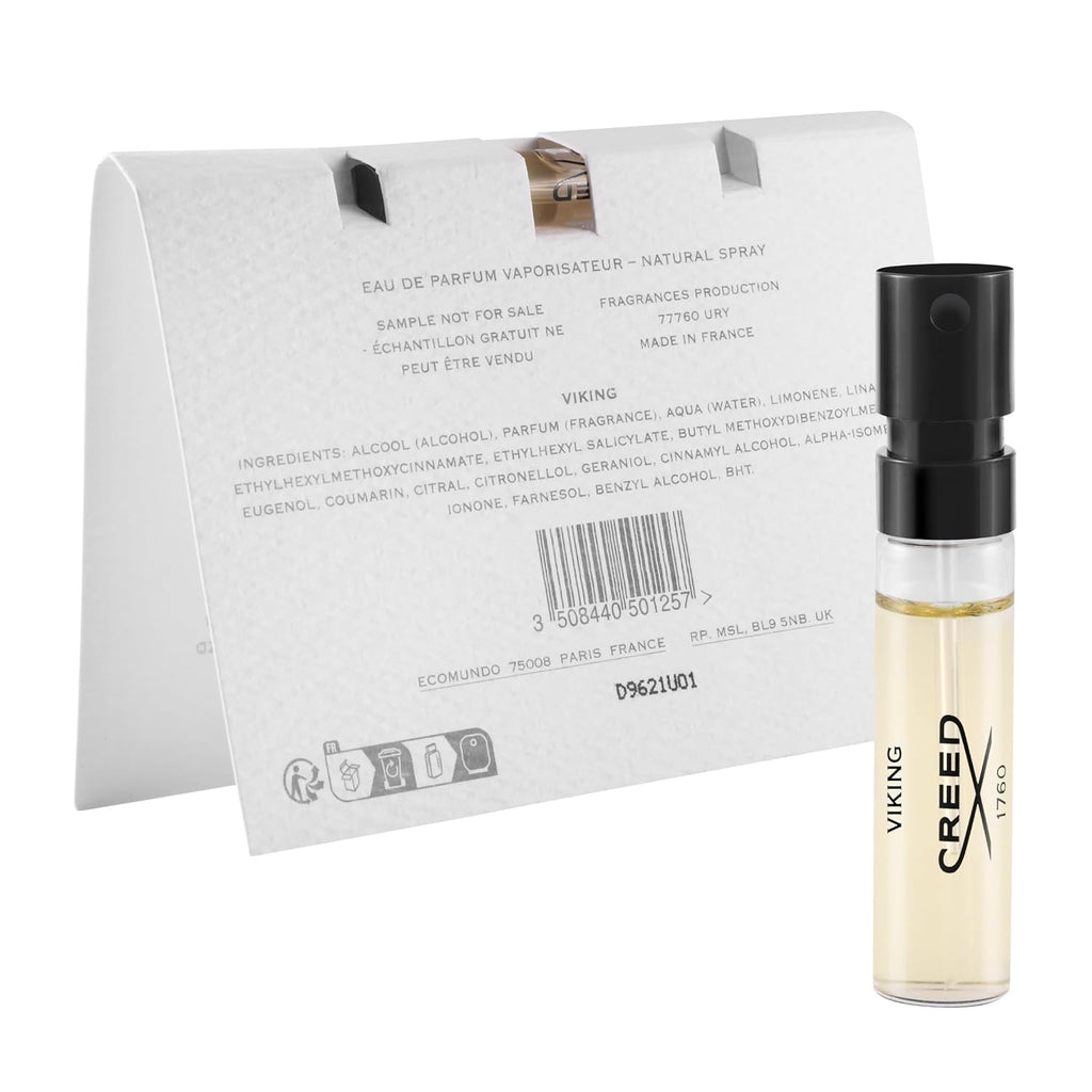 6 Cologne Samples, 0.05 oz Each U6324