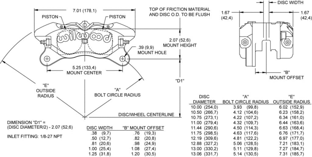Red Caliper R485123