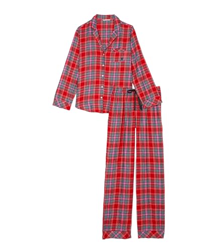 Flannel Long Pajama Set T94545