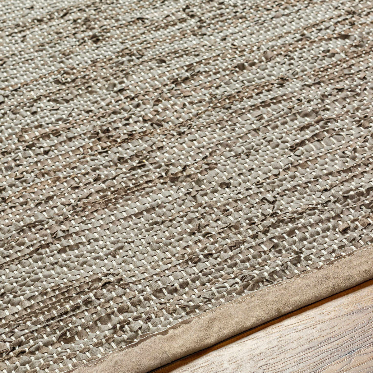 Gray Orange Brown 2' x 3' Area Rug I5888