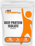 Beef Protein Isolate Powder, No Sugar Added, Gluten Free, 1 Kilogram B274