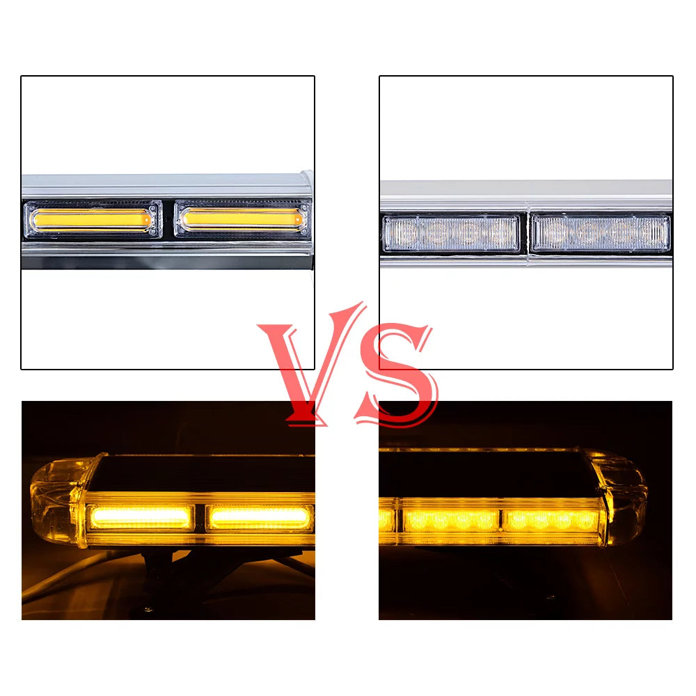 47 Inch 330W Amber LED Warning Light Bar A7787