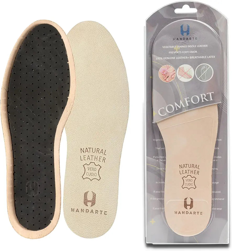 Leather Sockless Shoe Insoles T791