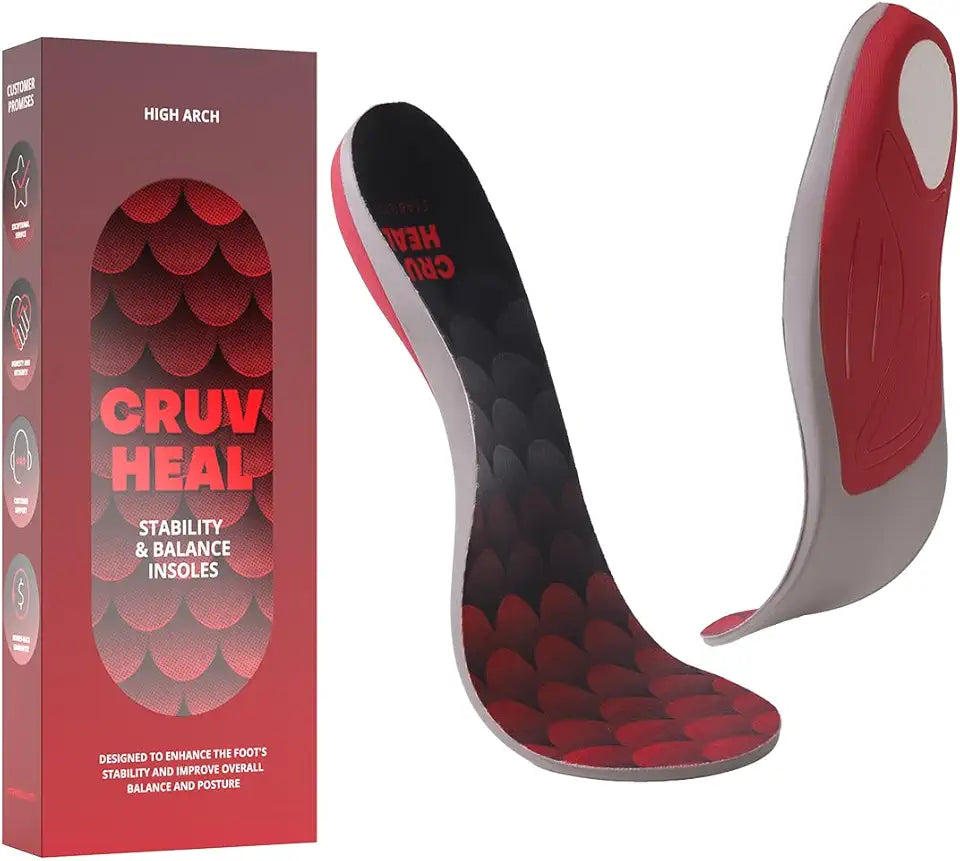High Arch Support Orthotic Insoles for Work Boots N669