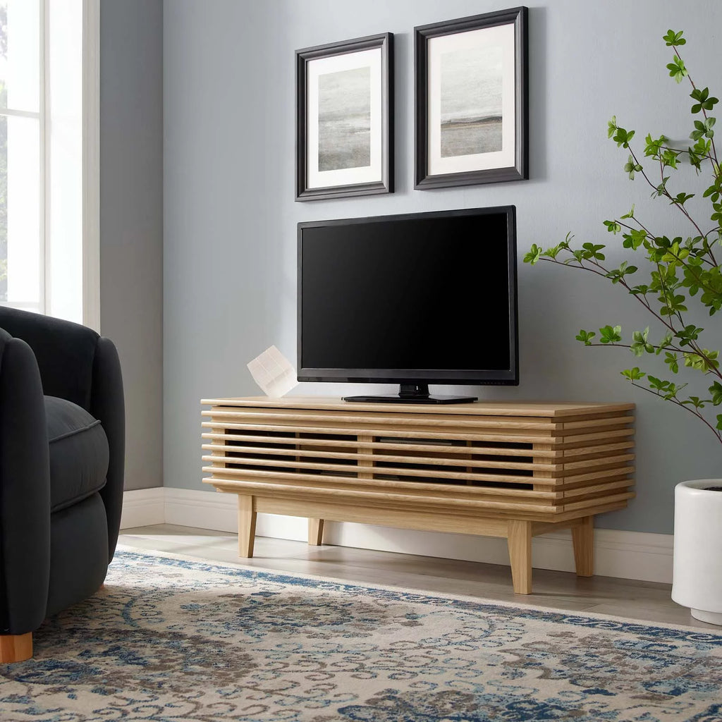 46" Oak TV Stand E5766