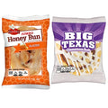 12 Pack Jumbo Glazed Honey Bun & Cinnamon Roll Combo M24410