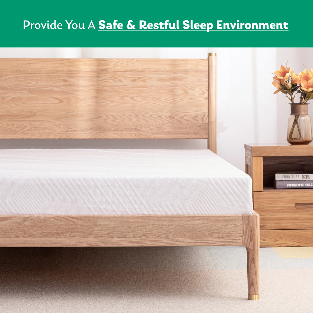 6 inch Memory Foam Mattress B825
