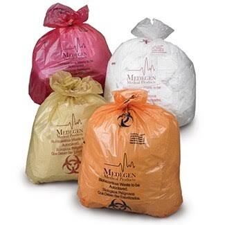 Clear 12-16 Gallon Autoclavable Biohazard Waste Bags S9471