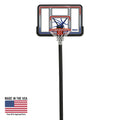 Adjustable Inground Basketball Hoop 44 inch Polycarbonate N6682