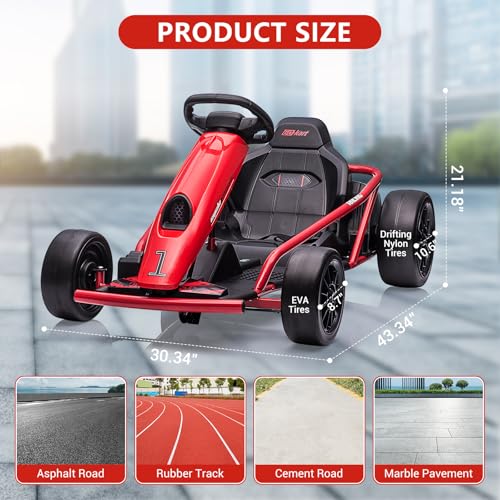24V 9Ah Kids Ride On Go Kart Toy K6810