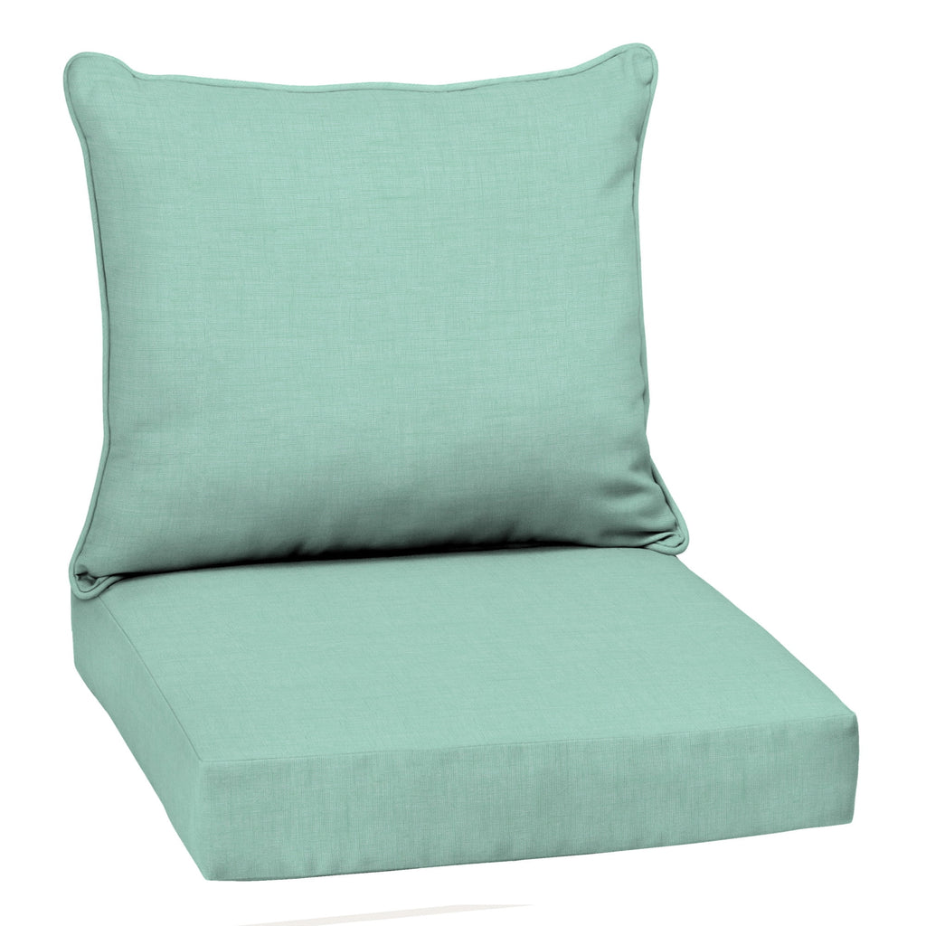Rain-Proof Fade Resistant Sapphire Blue Deep Seat Cushion Set X887811
