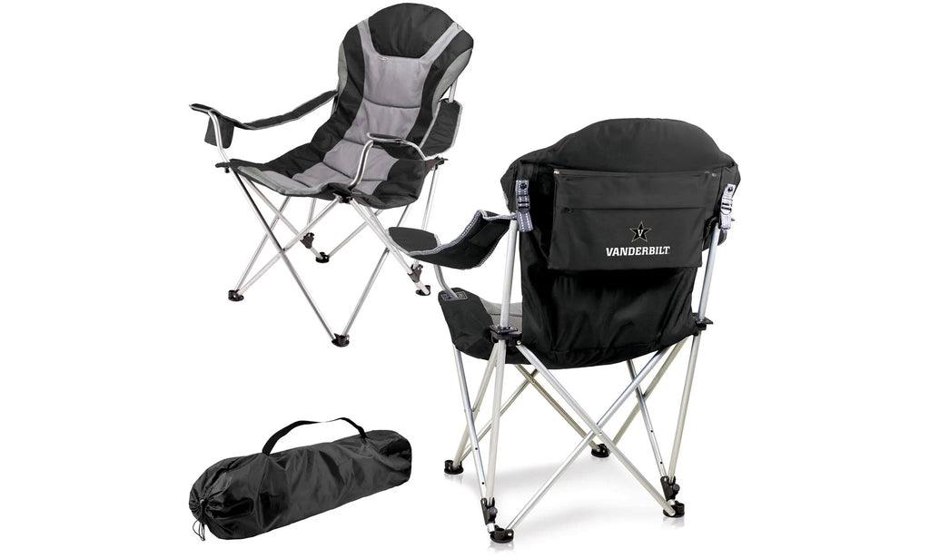 Black Reclining Camp Chair H840718