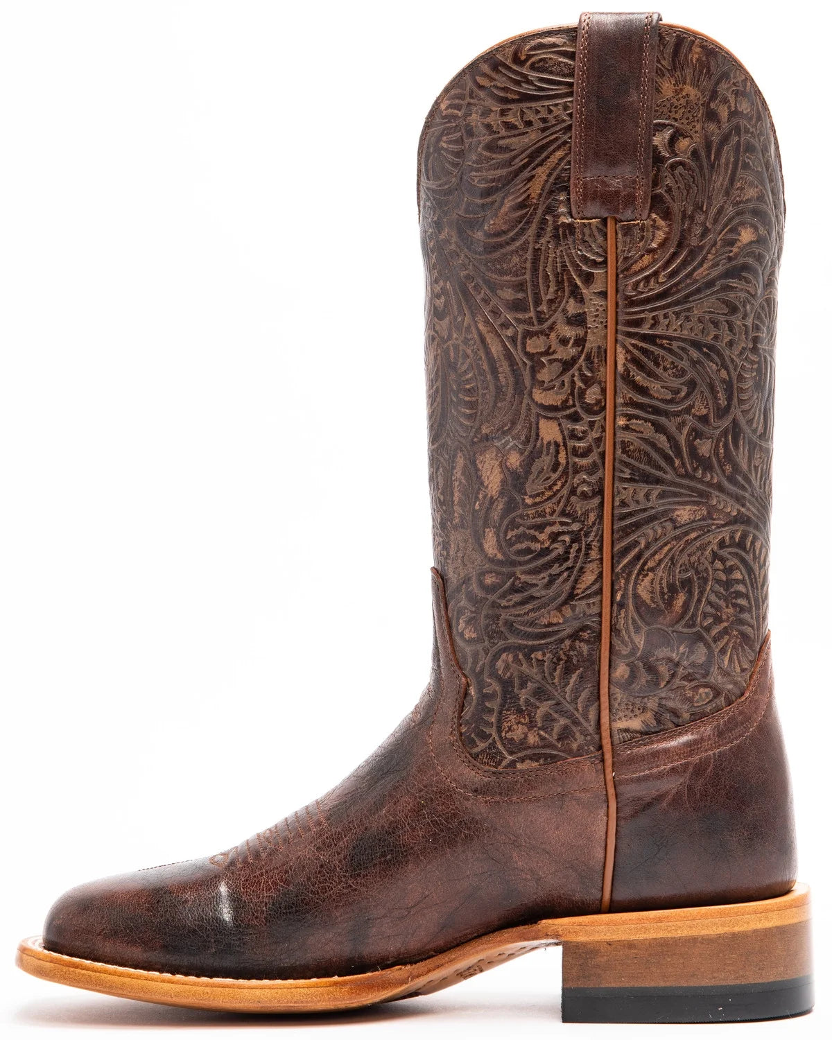Broad Brown Cowboy Performance Boot P76656