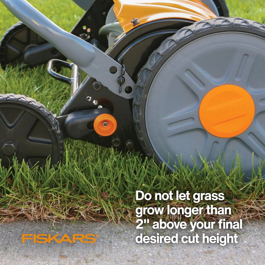 18-inch 5-Blade Push Reel Lawn Mower X422
