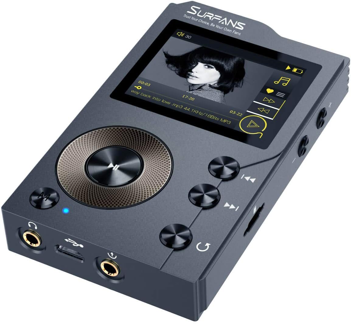 32GB HiFi MP3 Player with Bluetooth M678685