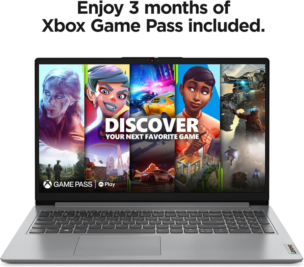15.6" FHD Laptop with 4GB Memory 128GB Storage Intel Celeron N4500 Cloud Grey D503
