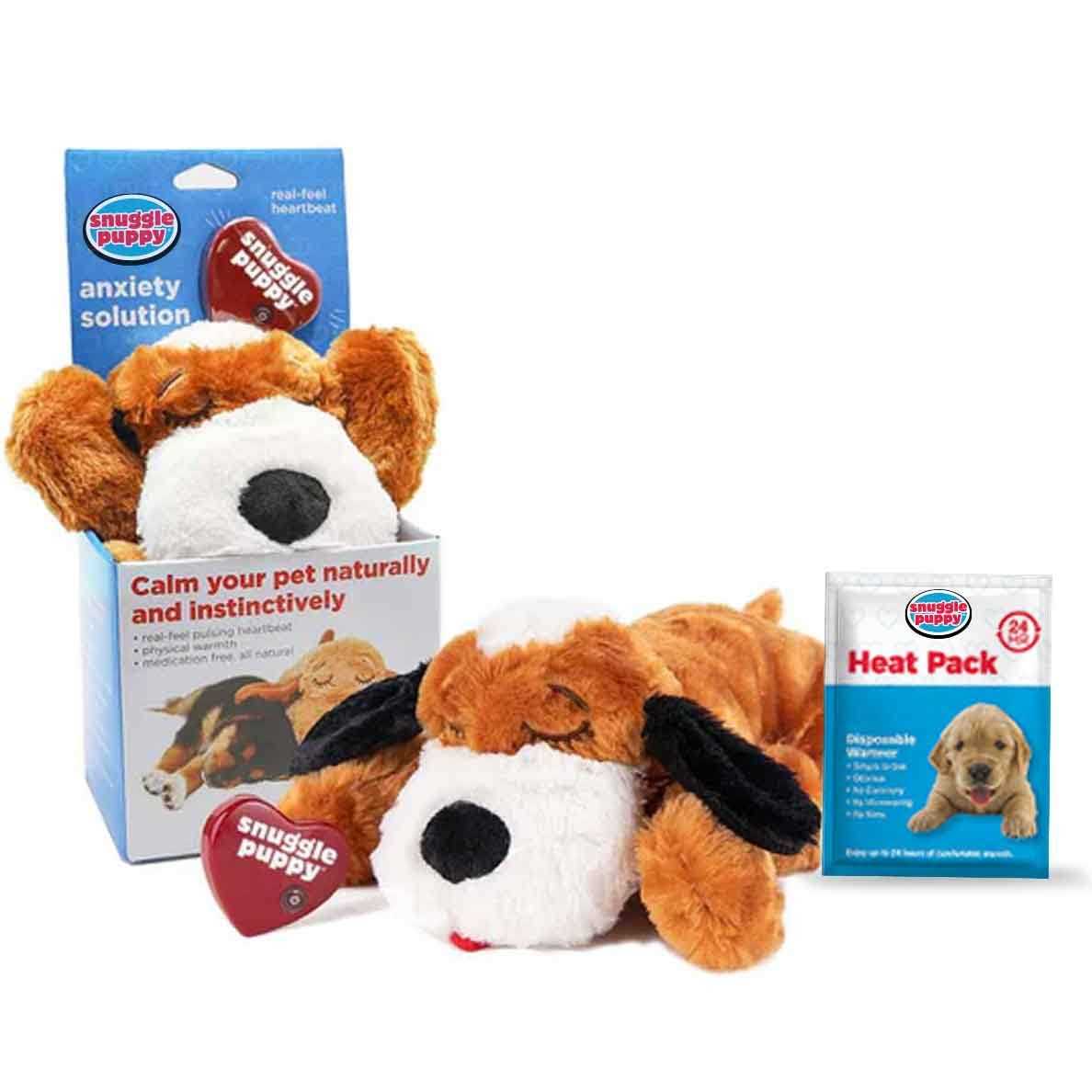 Brown and White Snuggle Puppy B2580