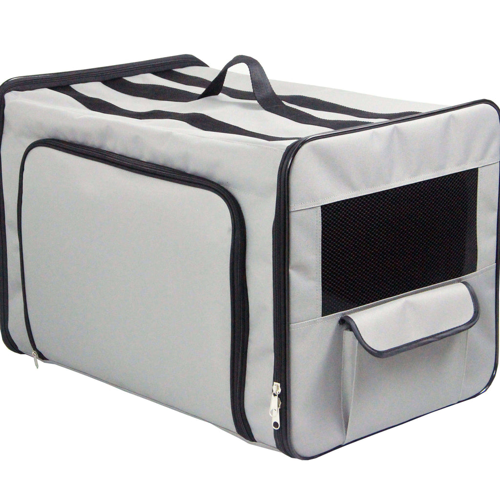 Khaki Small Folding Wire Pet Crate K13300