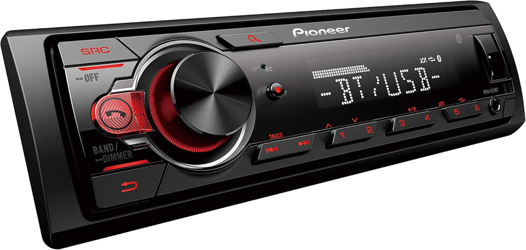 Single DIN Bluetooth Car Stereo Receiver E723